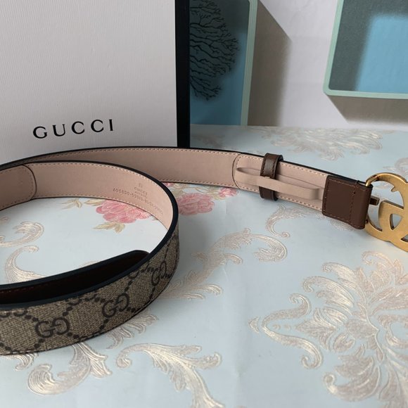 GG belts with Double G buckle